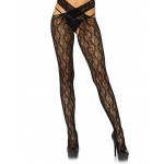 Collant Leg Avenue Wrap noir face