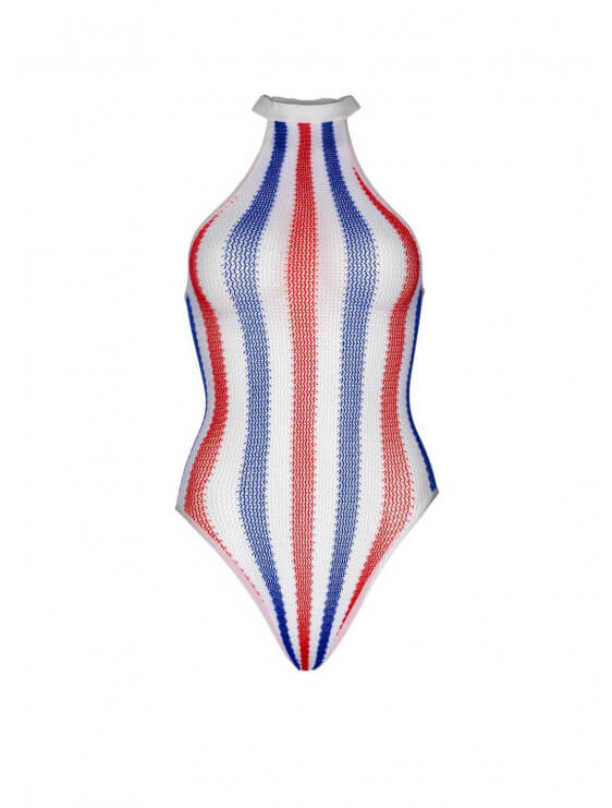 Body Leg Avenue France Tricolore ghost