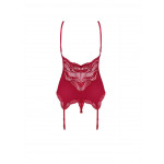 Guepiere Obsessive 810 rouge ghost dos