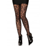 Collant leg avenue Leopard noir face