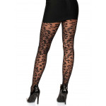 Collant leg avenue Leopard noir dos