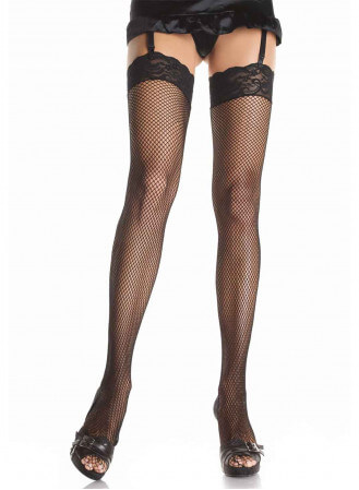 Bas leg avenue Fishnet 20 deniers noir