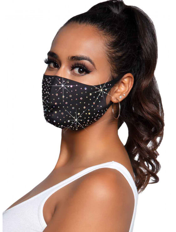 Masque lavable Naya strass