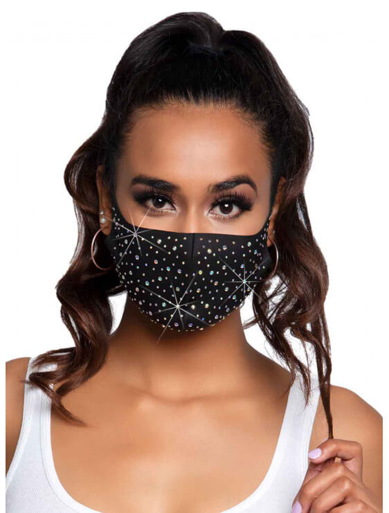 Masque lavable Naya strass