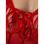 Body bec collection Alana rouge détail poitrine