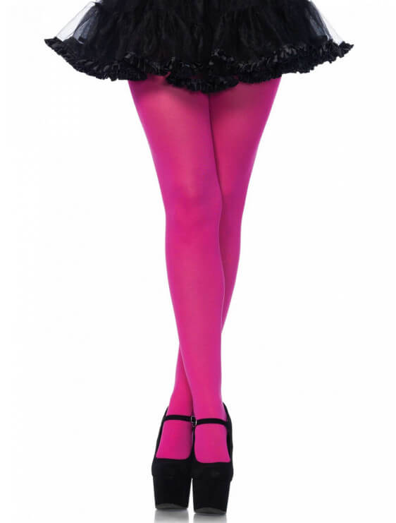 Collant leg avenue nylon COLORS fuschia