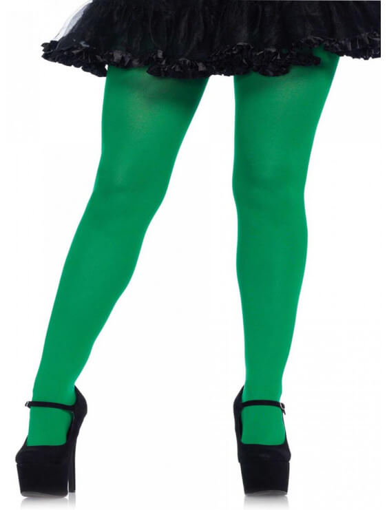 Collant leg avenue Opaque 70 deniers vert Grande Taille