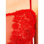 Nuisette Chitra bec collection rouge detail haut
