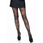 Collant BUTTERFLY noir résille leg avenue