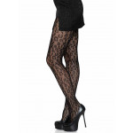 Collant LEOPARD noir de la marque leg avenue