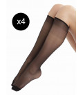 Lot de 3+1 mi bas Sublim Voile Brillant