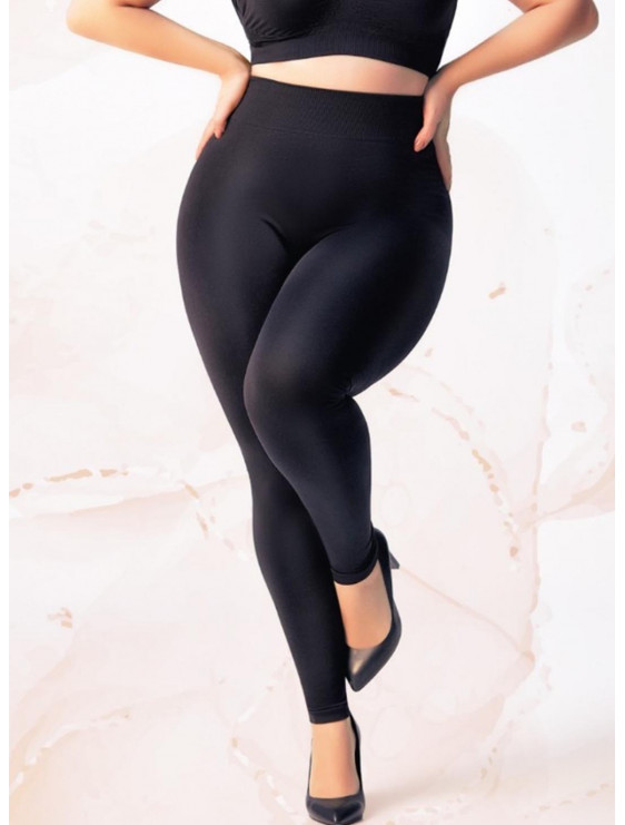 Positive Legging grande taille marque giulia noir