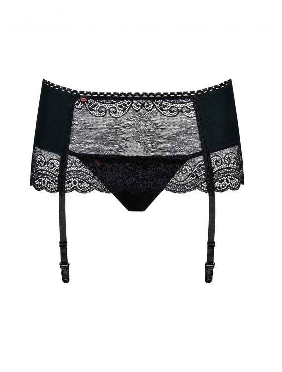 Porte Jarretelle Obsessive Miamor (string inclus)