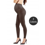 Legging de compression maternité Solidea 70 deniers noir