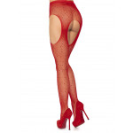 Strip Panty Leg avenue Lurex rouge dos