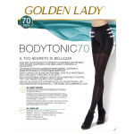 Collant golden lady Body Tonic 70 deniers noir