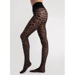 Collant fiore Echo 30 deniers leopard