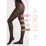 Collant fiore Echo 30 deniers leopard