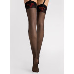 bas fiore incontra 20 deniers noir et rouge