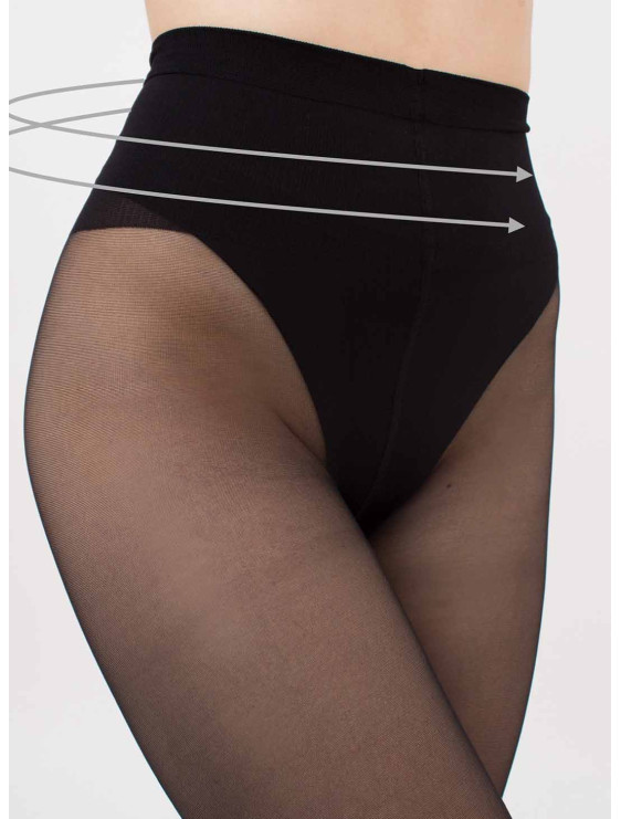 Collant Giulia Talia Modelling 40 deniers  Noir