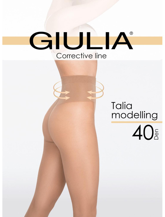 Collant Giulia Talia Modelling 40 deniers Nude