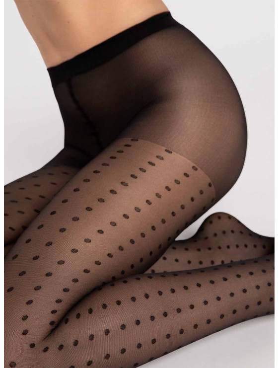 Collant Fiore Charlize 15 deniers noir
