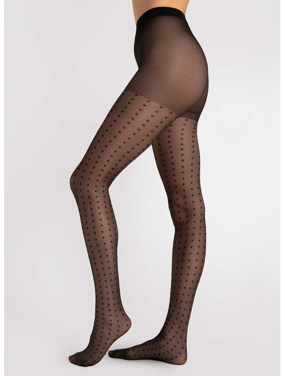 Collant Fiore Charlize 15 deniers noir