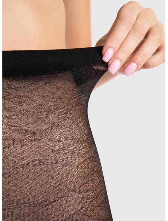 Collant Fiore Stephanie 30 deniers noir