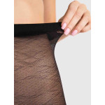 Collant Fiore Stephanie 30 deniers noir
