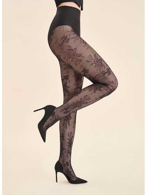 Collant Gabriella Carmela micro résille