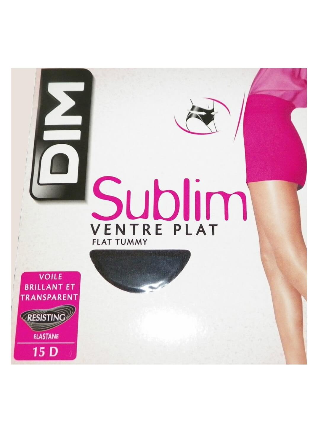 COLLANT DIM SUBLIM VENTRE PLAT NOIR TAILLE 3**NEUF**