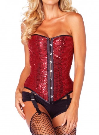 Plus de détails Corset avec sequins