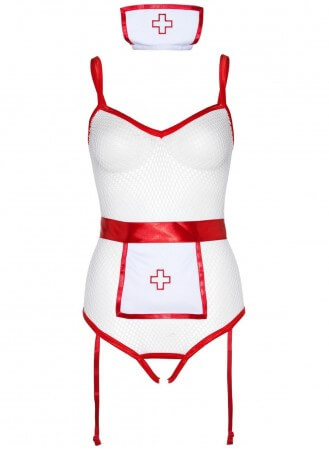 Plus de détails Costume 3 pieces nurse