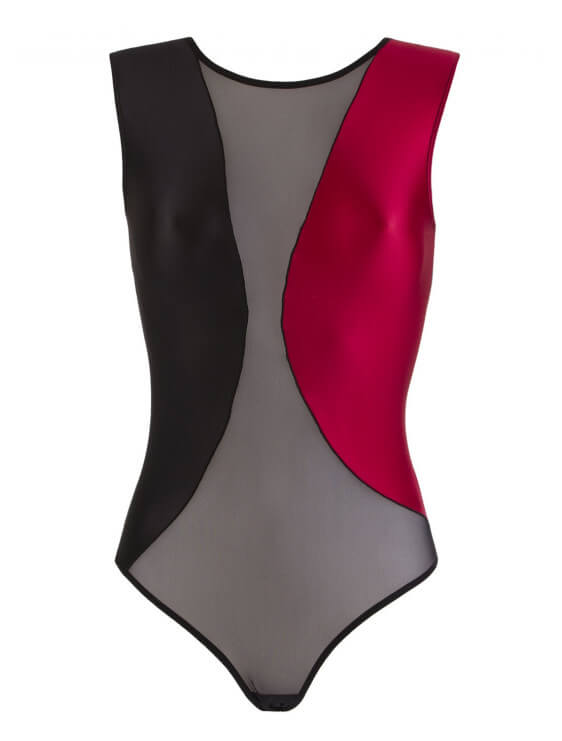 body foly florence noir et rouge ghost