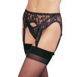 Porte Jarretelles noir + string Leg Avenue